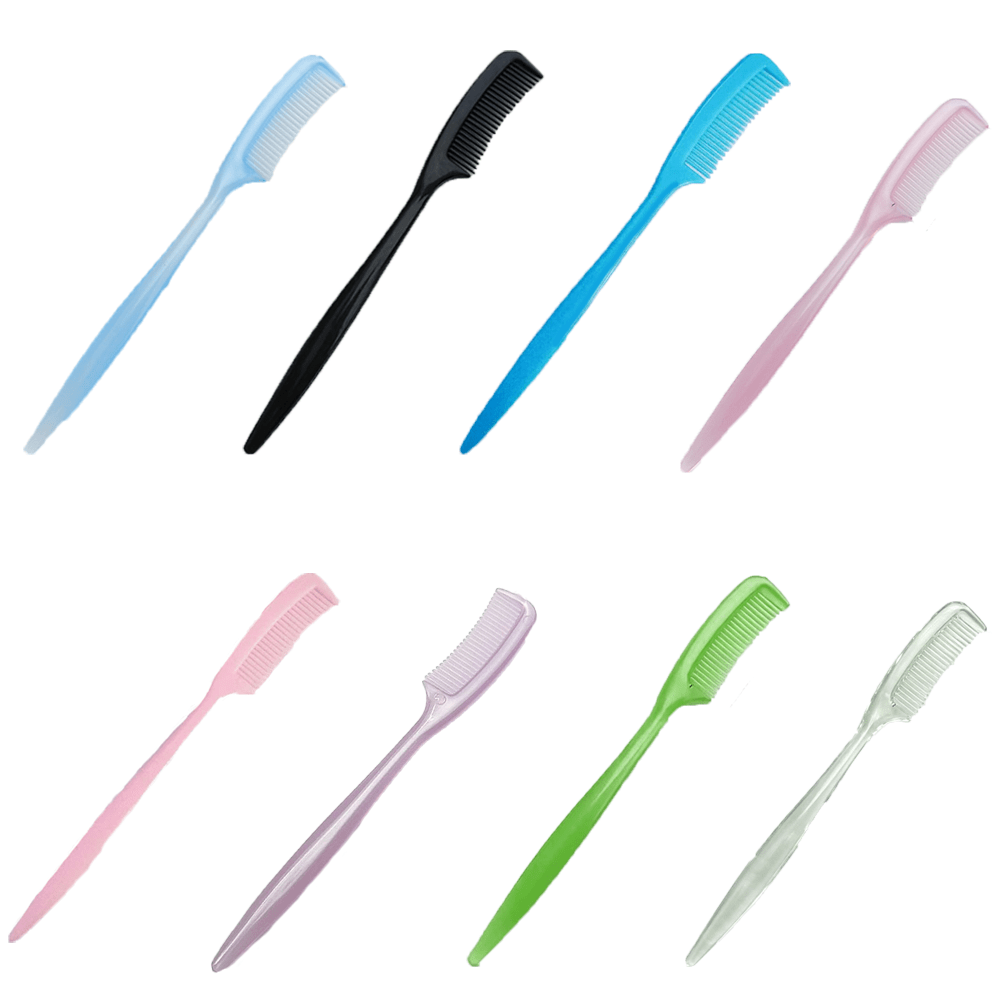 TEMU Juego de 8 minicepillos para mascotas, para hámsters, cobayas, conejos, hurones - Peine antipelusa con desenredador compacto de plástico para el