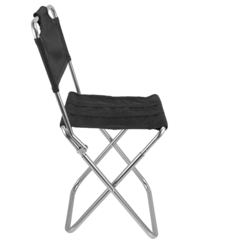 portable folding chair suitable for camping beach fishing heavy duty collapsible stool with compact lightweight outdoor seat for picnic fishing backyard travel comfortable leisure chair for Product details 0