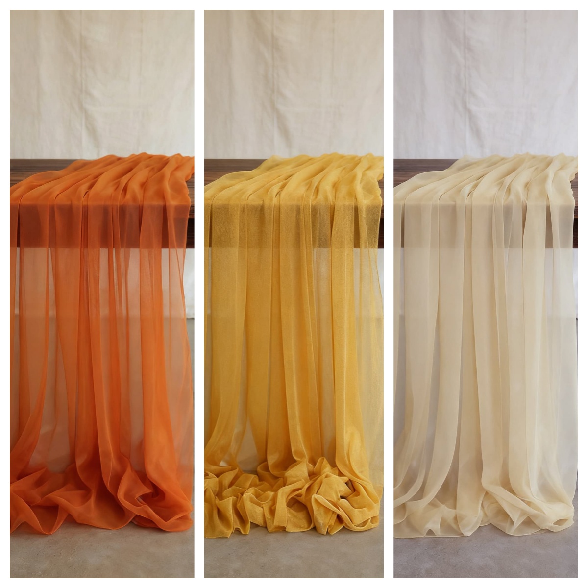 TEMU Set di 3 runner da 30 cm / 11.8 X 118.1 pollici, per t癡, riunioni, uso in famiglia, in ristoranti, feste di Capodanno, matrimoni e cene casual,