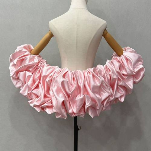 luxury personalized shawl puff sleeves banquet party dress additions