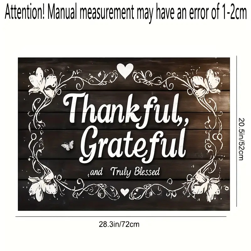 TEMU 1pc Featuring Motivational Quotes And A , Perfect For Farmhouse- Decor. Ideal For Countertops And Stoves, Heat-resistant Enhance And Your Home