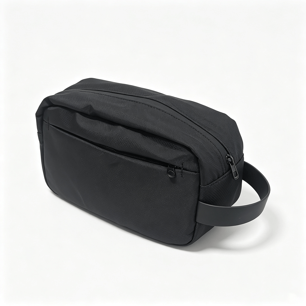 TEMU 1pc Portable Toiletry Bag For Men& Women, Travel Wash Bag With Side Handle, Multifunctional Organizer For , Gym& Bathroom Storage