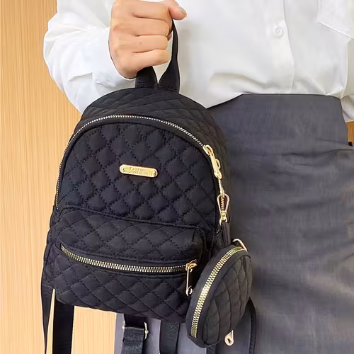 Women's Lightweight Compact Nylon Backpack