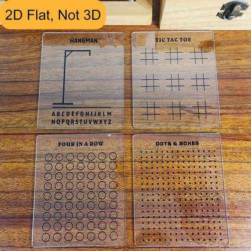 4pcs reusable game set removable travel games car games reusable games travel games with word tic tac toe portable game boards 10 01x10 01cm suitable for travel classroom homeschooling parties erasable surface id