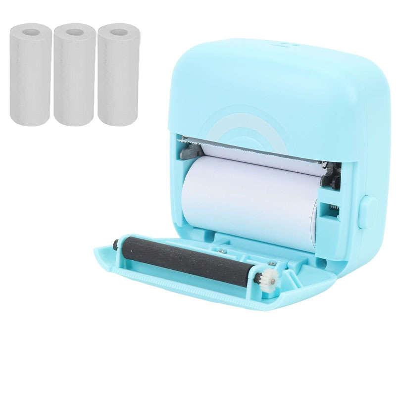 Mini Printer Thermal Paper Label Sticker Colorful Self-Adhesive Thermal Printing Paper Inkless Printing for Photo Picture