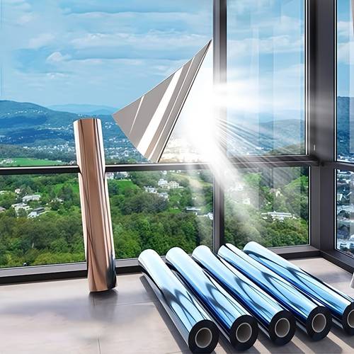 one way privacy film static adsorption glass window sticker dual way glass privacy and design suitable for glass doors living room bedroom installation no tools required