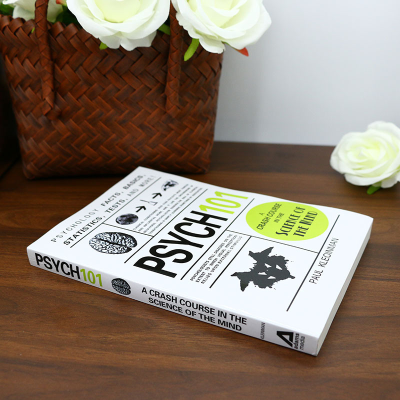 Psych 101: Comprehensive Crash Course in Psychology Book - Authoritative Intro Guide with Facts, Stats, Tests for Students, Professionals & Self- - Ideal Psychology Resource for Mental Growth & Holiday Learning Gift