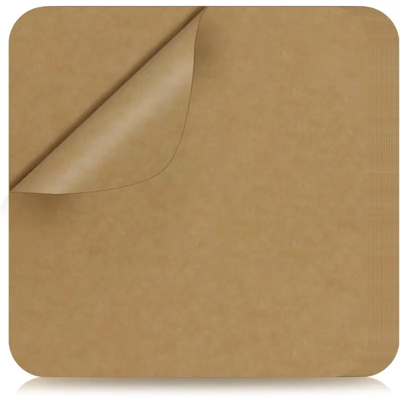 120 sheets 12 inch air fryer parchment paper squaresnon stick baking disposable paper liner compatible with sp101 sp201 sp301 sp351 pre cut unbleached parchment paper for Product details 0