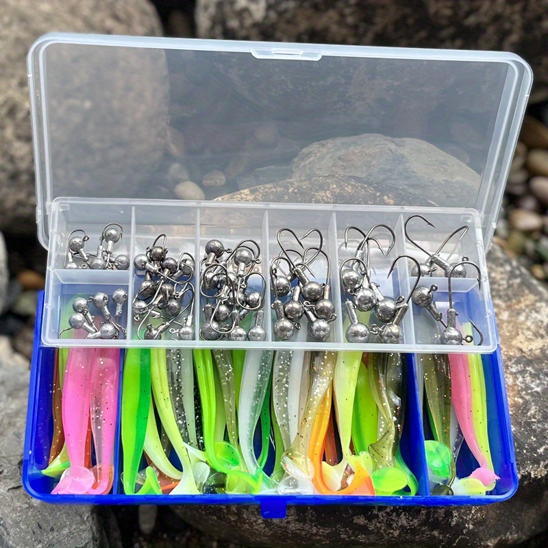 85 teiliges jigkopf set hakenbox inklusive 45 jigkpfen 40 t - Temu Germany
