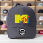 1pc mtv logo baseball cap for men adjustable snapback streetwear hat 10 colors lightweight polyester with non breathable design for dog walking casual dog walking accessory fabric