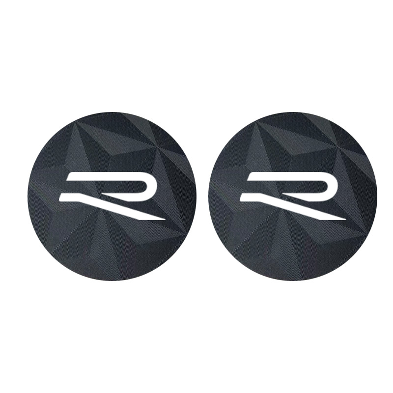 TEMU 2pcs Quadrilateral Pattern Texture Pu Leather Car Cup Holders And Beverage Trays For Racing.waterproof Material, Are Creative And Fashionable