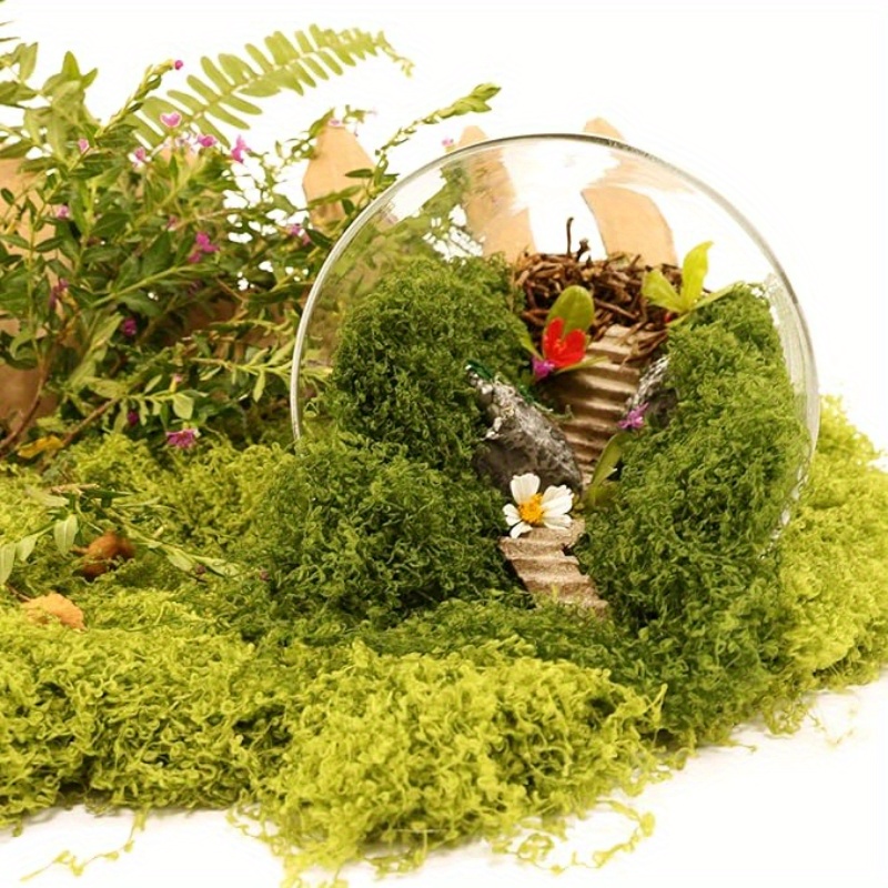 

1pc Easter , Artificial Polyester Fiber Moss For Indoor Landscape And Floral Arrangements