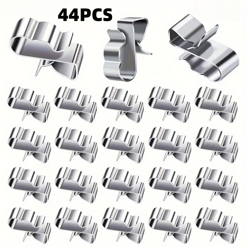 TEMU Trailer Frame Wire Clamp, Stainless Steel Trailer Wiring Cable Clamp, Automotive Wire Replacement Parts, Marine Trailer Fishing Vessel