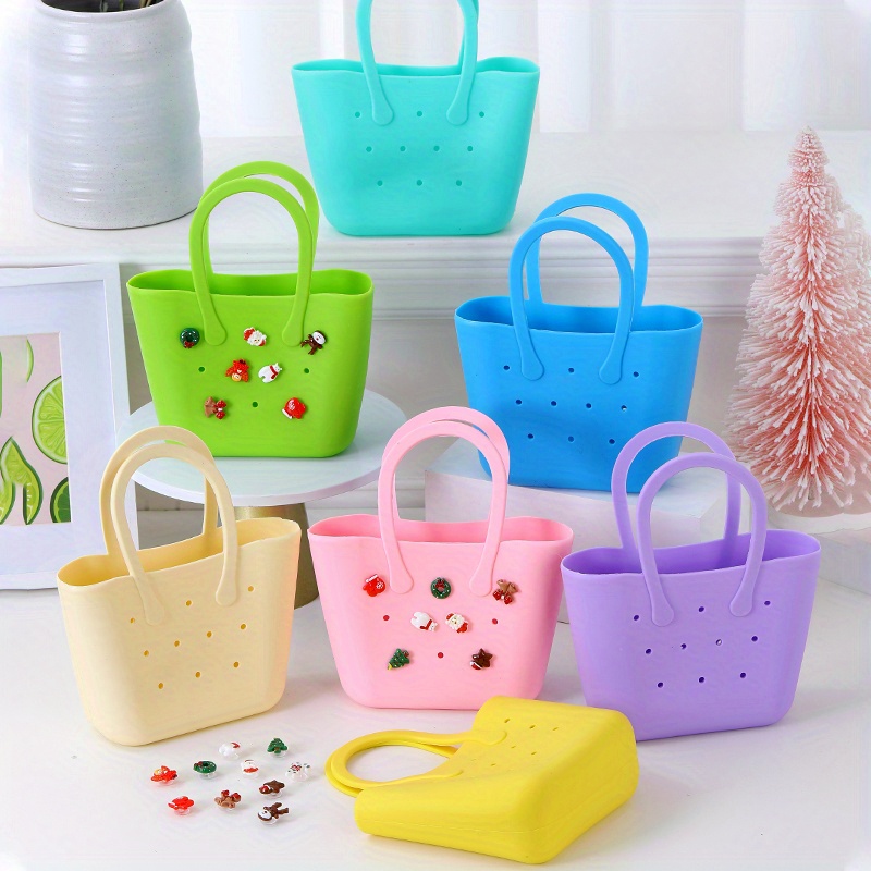 

1pc Women's , + 10pcs Accessories 2024 New Diy Bag
