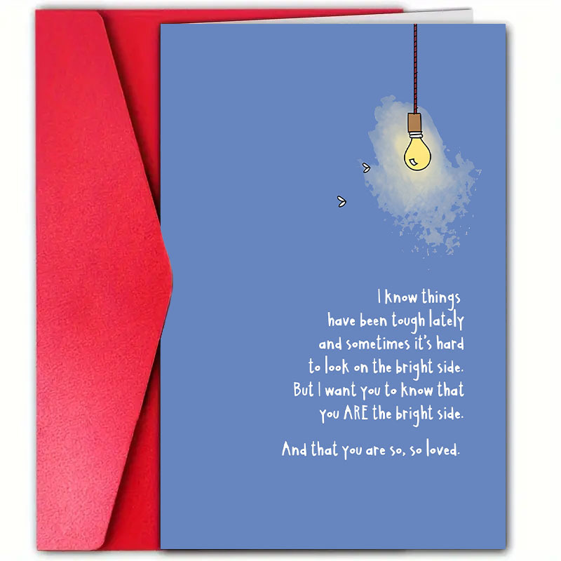 

Birthday Card With Envelope - Husband, Wife, Partner & More - 4.7"x7" Love-themed Greeting Card