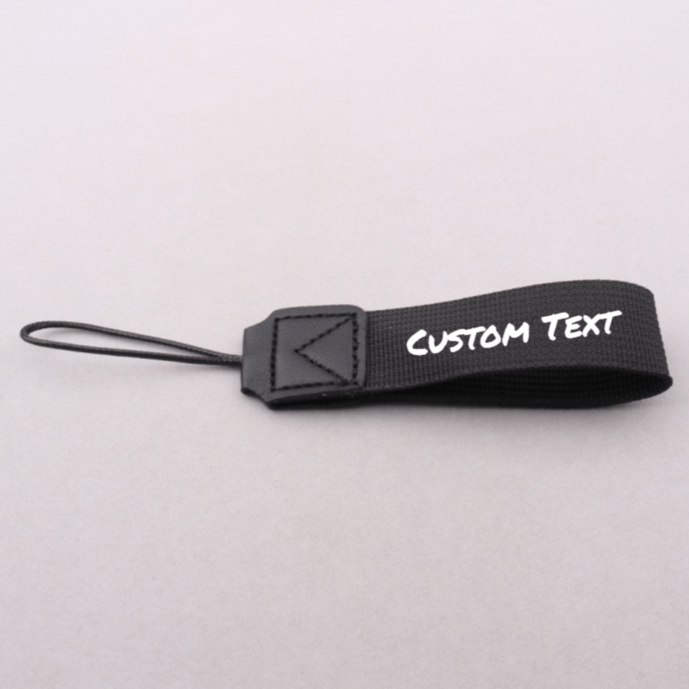 TEMU Custom Text, Personalized Keychains, Wristbands, Cup Lanyards, Portable Webbing, Short Ropes, Personalized Text, Polyester Ribbons