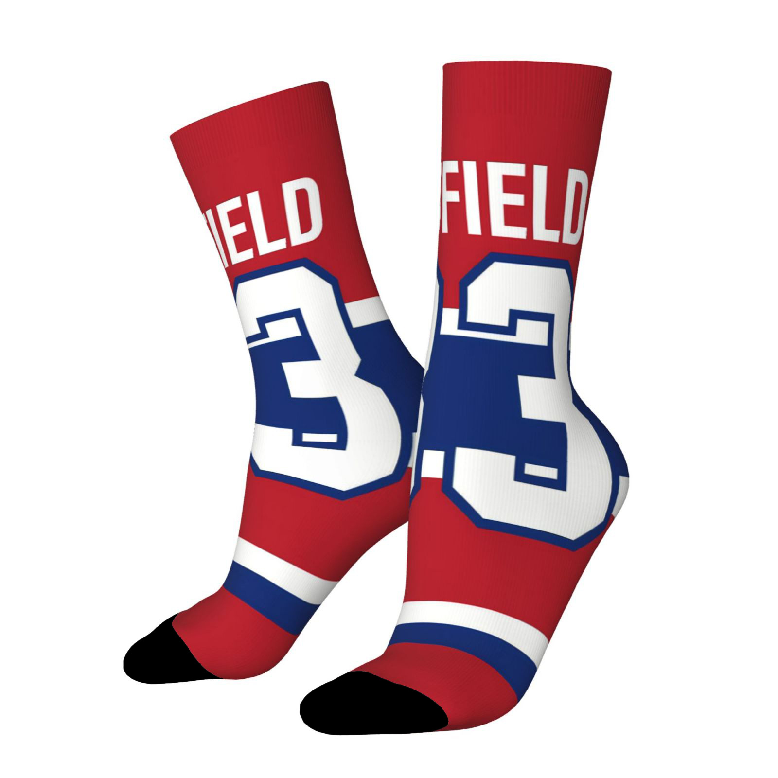 TEMU A Unisex Pair Of Outdoor Socks With Creative Court-themed Mid-calf Prints, Machine Washable, Ideal For Outdoor Sports Enthusiasts, Comfortable