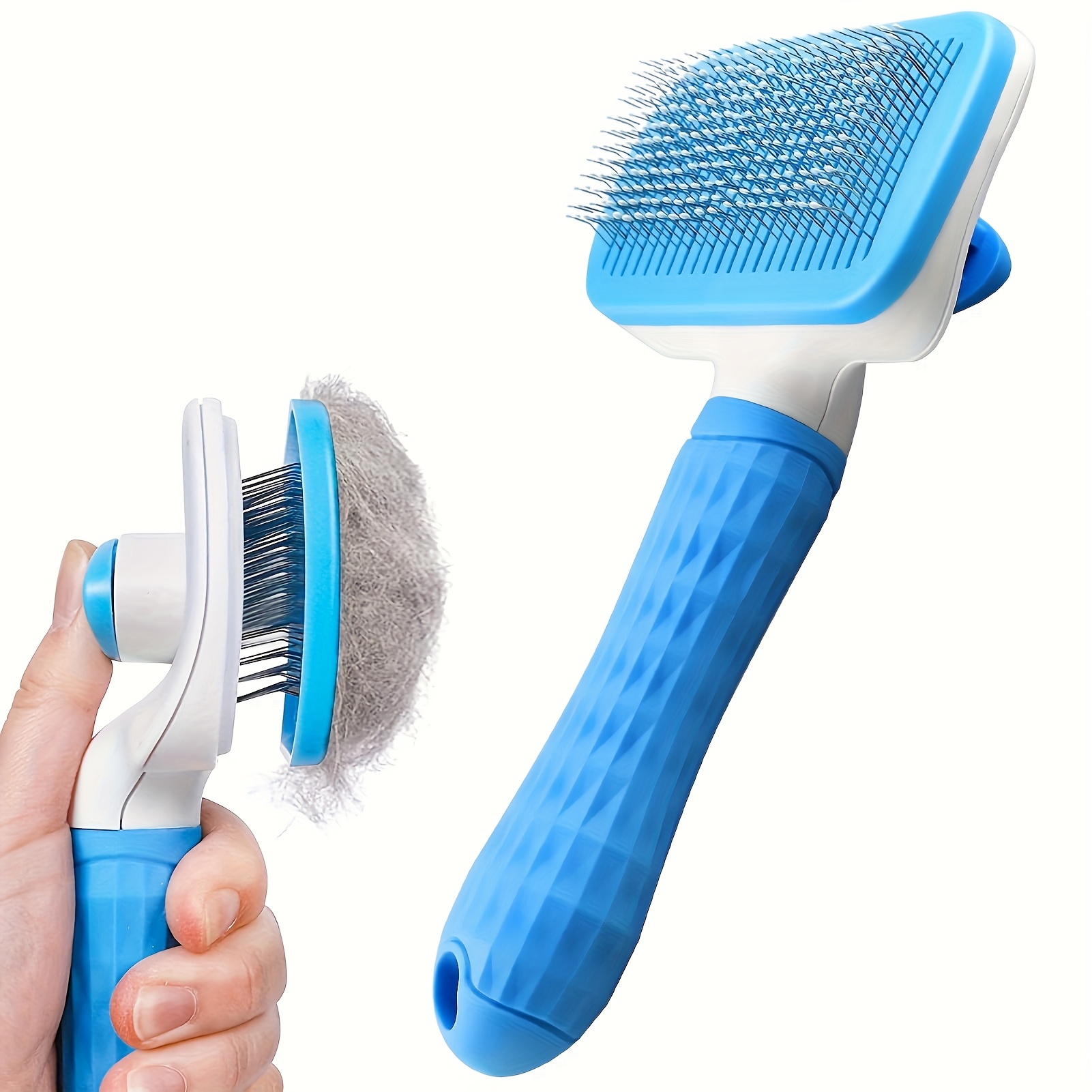 pet self cleaning comb     hair removal comb or   universal comb     square shaped Product details 3