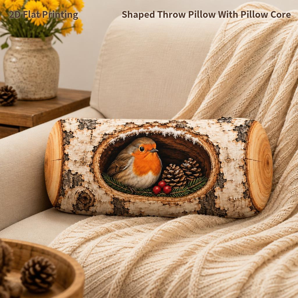 TEMU Cuscino decorativo 2D piatto con forma di di , , , invernale, , imbottito, per decorare la camera da letto, , , le feste, idea regalo