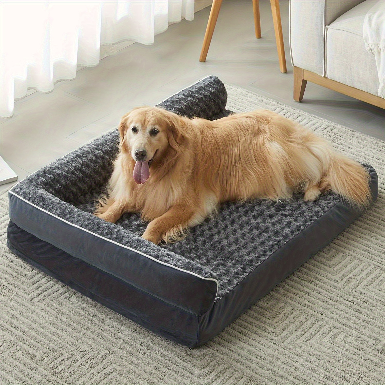 TEMU A Warm And Washable Pet Sleeping Sofa Pad, Dog Sleeping Pad, Travel Dog Pad, All Season Type