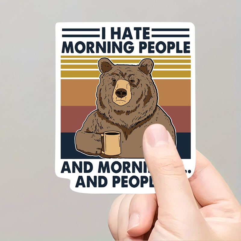 

Refrigerator Magnets Dishwasher - I Hate And And People Funny