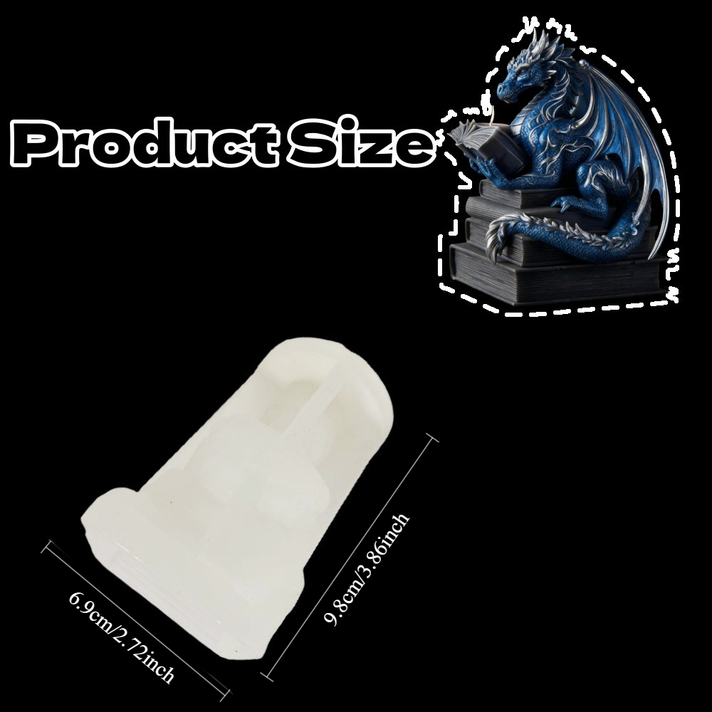 Candle Making Silicone Mold - Dragon Mold For , & Reusable Use | Craft For , Medieval Theme Displays | Ideal For Candle & Enthusiasts