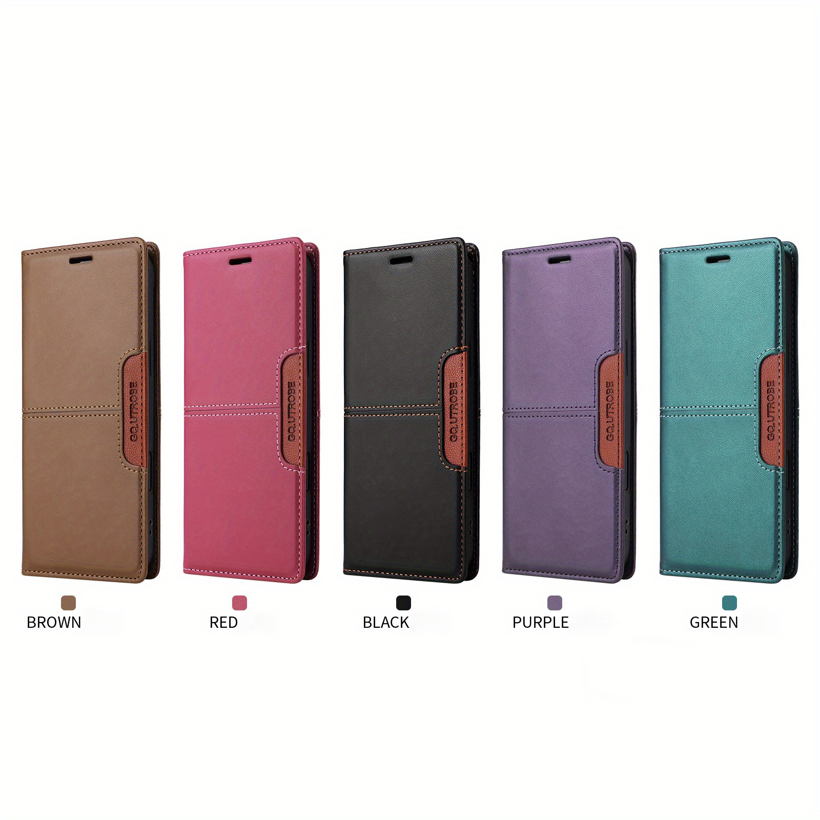 Luxury Wallet with Card Slot RFID Blocking Kickstand Magnetic Flip PU Artificial Leather Case for iPhone 16 Pro Max 15 Plus 14 Pro 13 12 11 XS Max XR X SE 2020 2022 7 8 Plus Soft Silicone Business Shockproof Protective Cover