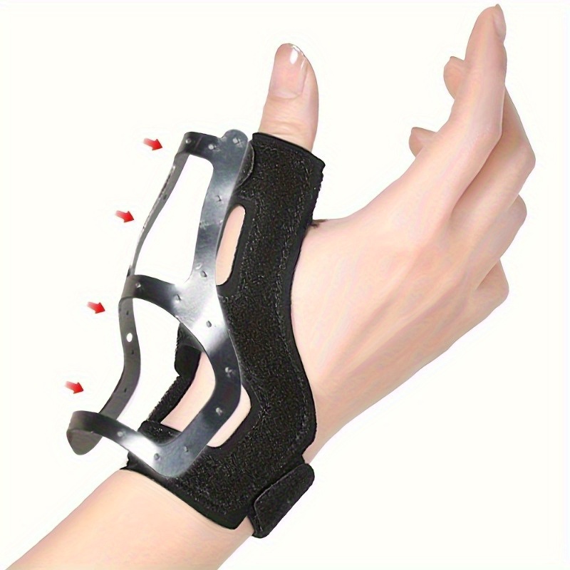 1 adjustable thumb support bracket thumb stabilizer comfortable wrist protection suitable for     hands male and female thumb protection sleeves finger joint support