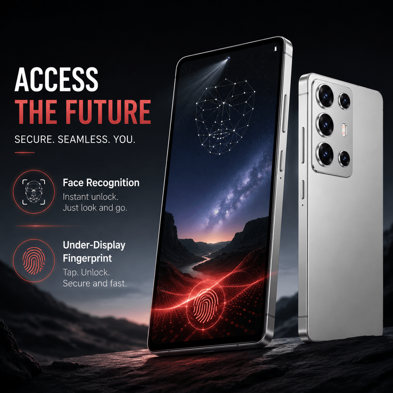   unlocked   cell phone 6 8 hd ultra clear display 4gb   64gb rom     camera face unlock full set gift for elderly Product details 4