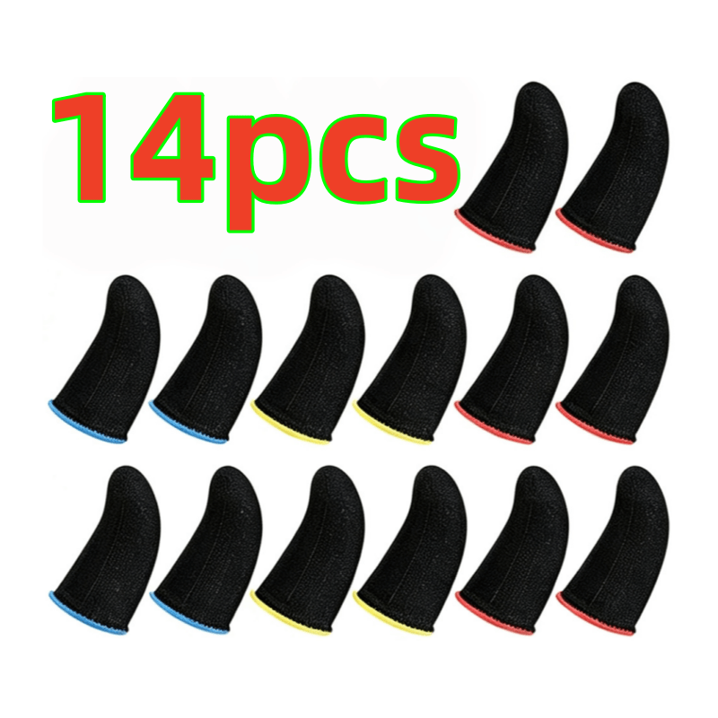 TEMU Set di 14 per da gioco mobile colorati casuali, per da gioco mobile Esports, antiscivolo e sensibile al tocco, resistente al sudore, adatti per