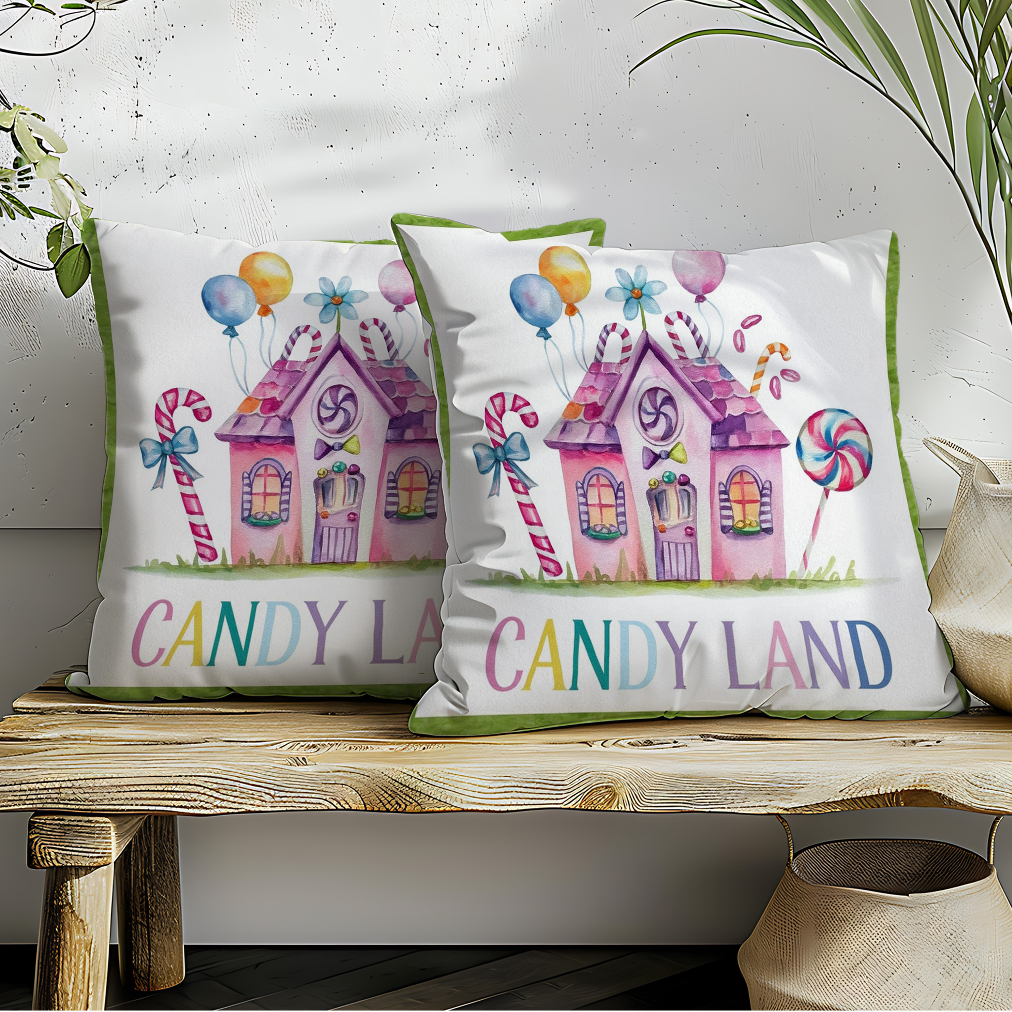 

Set Of 2, Polyester Decorative Pillowcases 18x18 , , For , Sofa, , Decor - Mixed