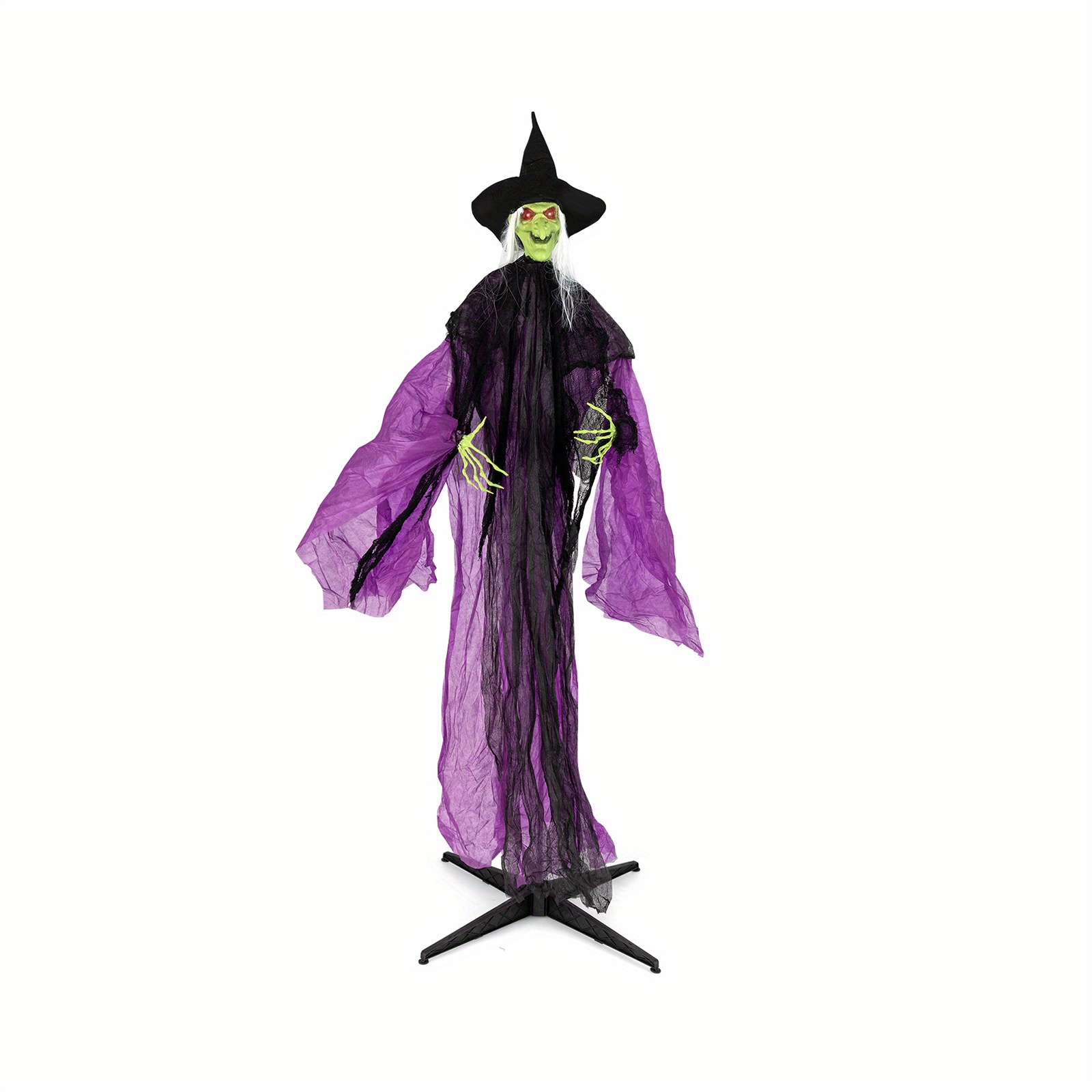 

Maxmass 7.2 Ft Halloween Standing , Activated Animatronic W/ Lighted , Arm & Terrifying Sounds, Decoration For