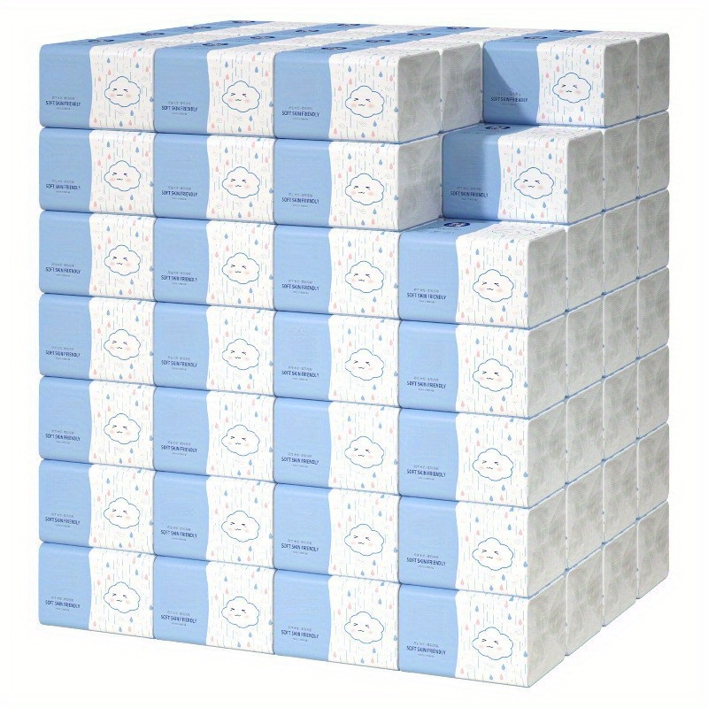 10pcs each pack contains 408 sheets 5   high quality paper towels no dyes strong absorbency durable soft facial tissue suitable for home car   office and outdoor use single sheet distribution essential bulk household party and cleaning supplies 0