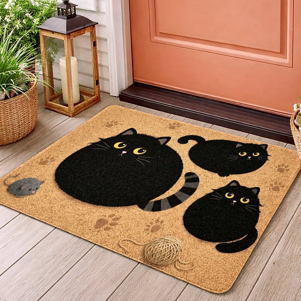 cat door mat sold on Temu United States