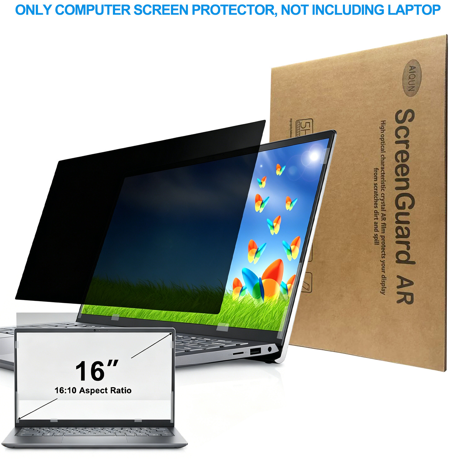 removable privacy screen for laptop sold on Temu Australia