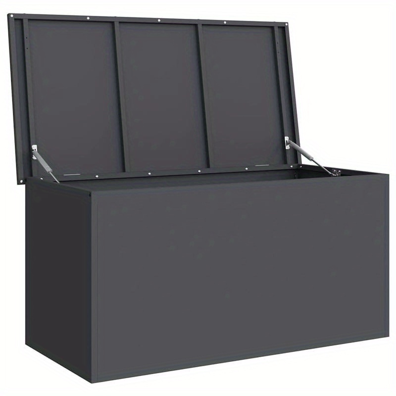   Outdoor Storage Box 100 x 50.5 x 50cm - Modern   Tone,   Volume for   Outdoor Storage, Weather-Resistant Structure,     with Garden or Patio Layouts,   Storing Outdoor Furniture or Tools, Box,Cabinet,Rack for Outdoor Storage