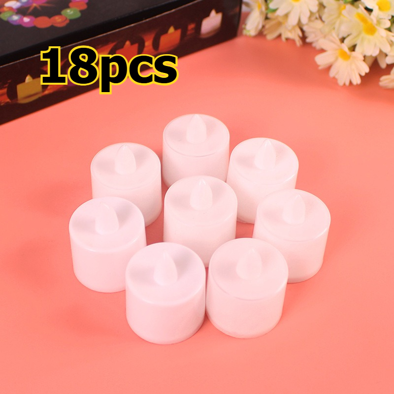 TEMU Fireless Safety Led Realistic Flame Candles - Plug-free Operation, -free (no Required) For /outdoor Use, Ul/ce Simulation Flame For Wedding,