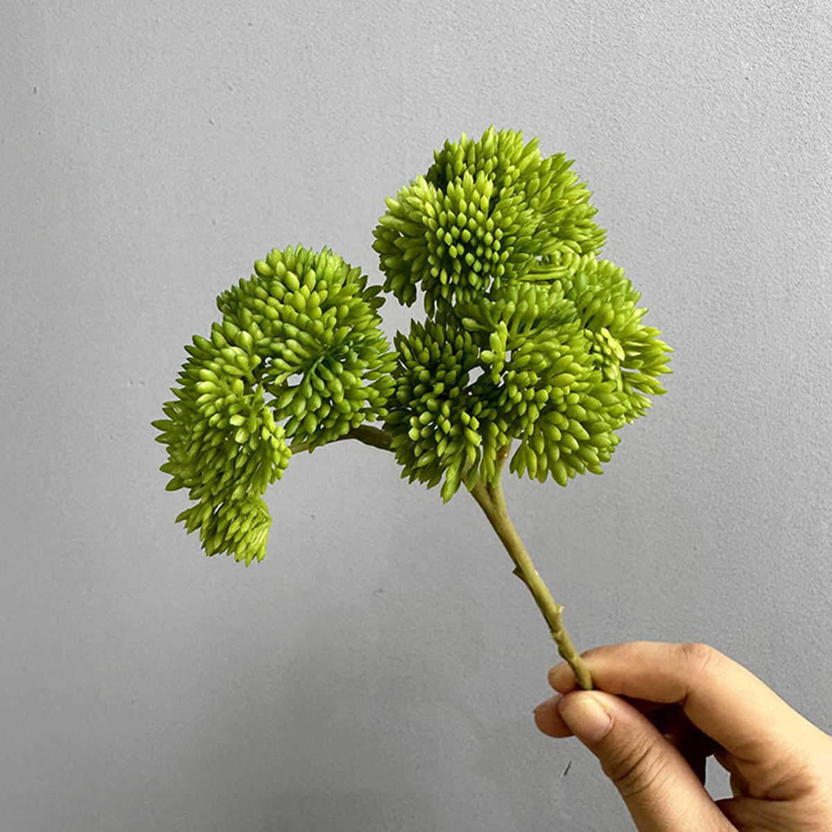 1pc Home Decorative Artificial Succulent Soft Micro Plant Photography Vase Filler Bouquet, Bedroom Decor Succulent Bouquet, 8.27in*3.94in