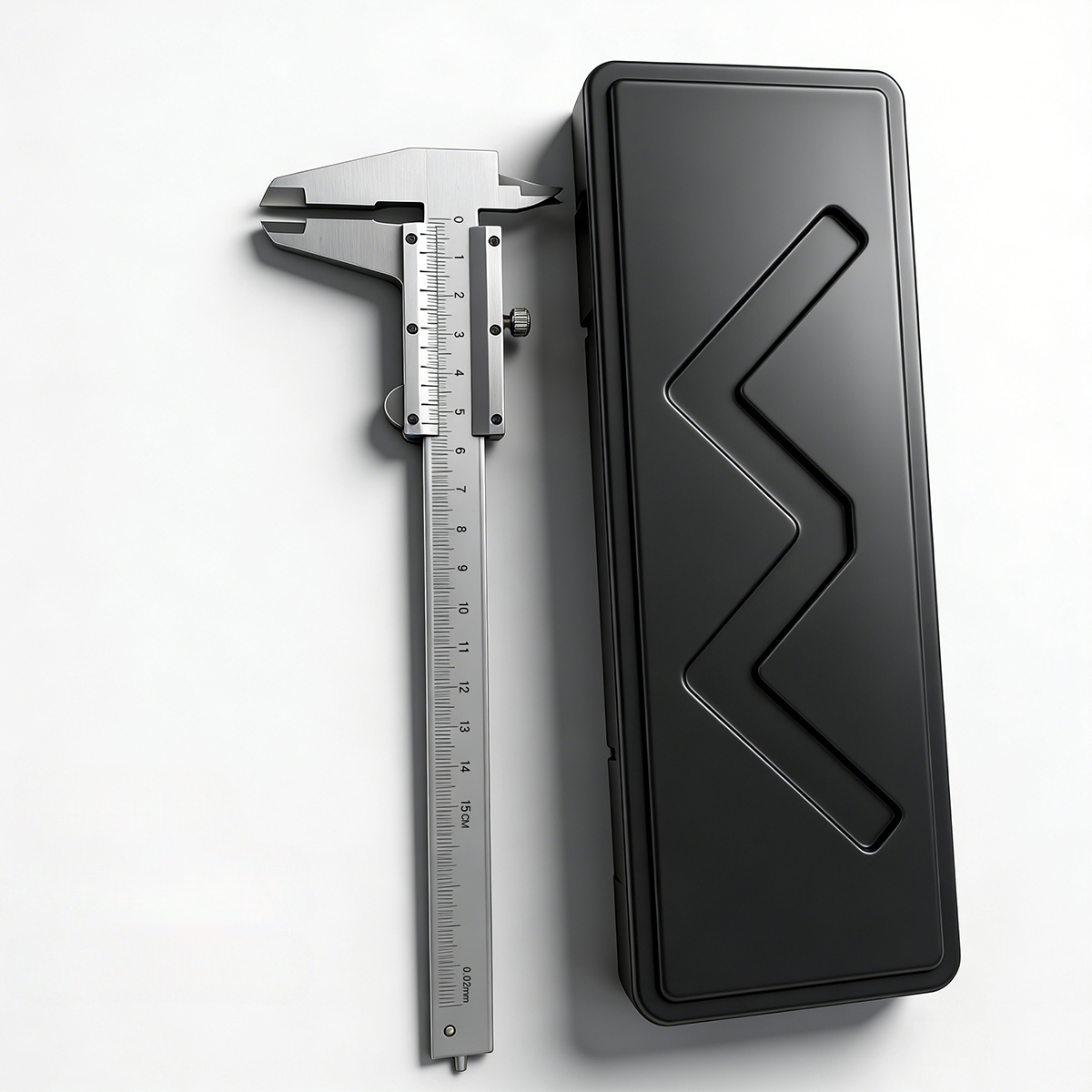 Image of Vernier Caliper- 0-150mm Manual Micrometer, Smooth Sliding, Durable And , Suitable Industrial, Mechanical, Jewelry Making, No Power Required, Precision Engineering And Handcraft