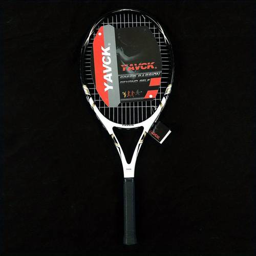 raquette de tennis intégrée en fibre de , raquette dentraînement de de 45 lb pour la