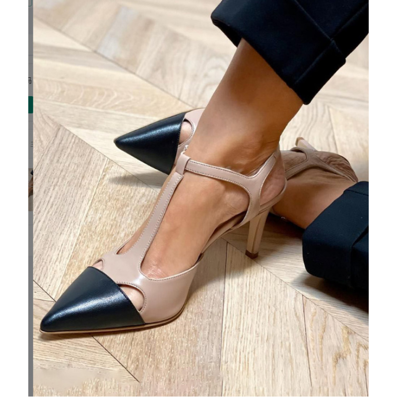 Image of 2026 -heeled -block Strap Open-toe Sandals, Daily Elegant High Heels, Banquet Temperament Women's Shoes, Women Shoes