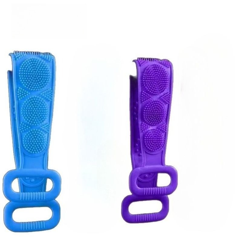 Body Sponge Silicone Brushes Bath Towels Scrubber Set
