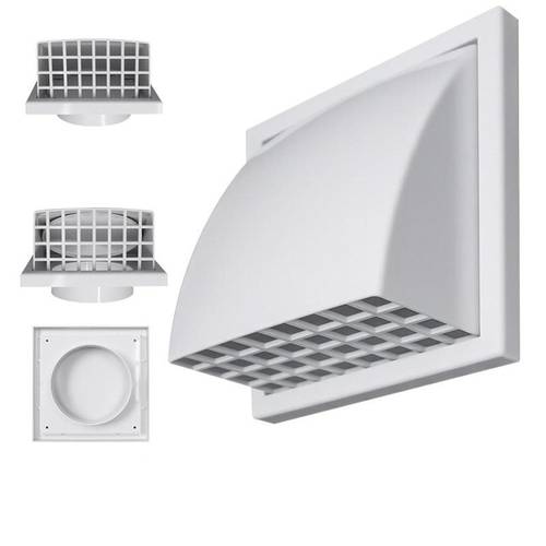 item picture exhaust vent hood portable for bathroom garage household 125mm