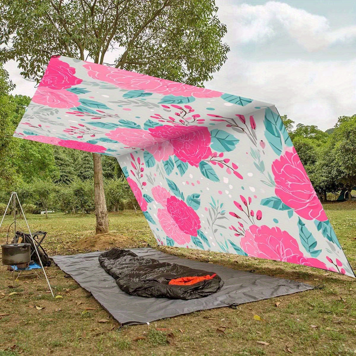 Portable Outdoor Canopy Tent, Lightweight Shade for Camping & Beach