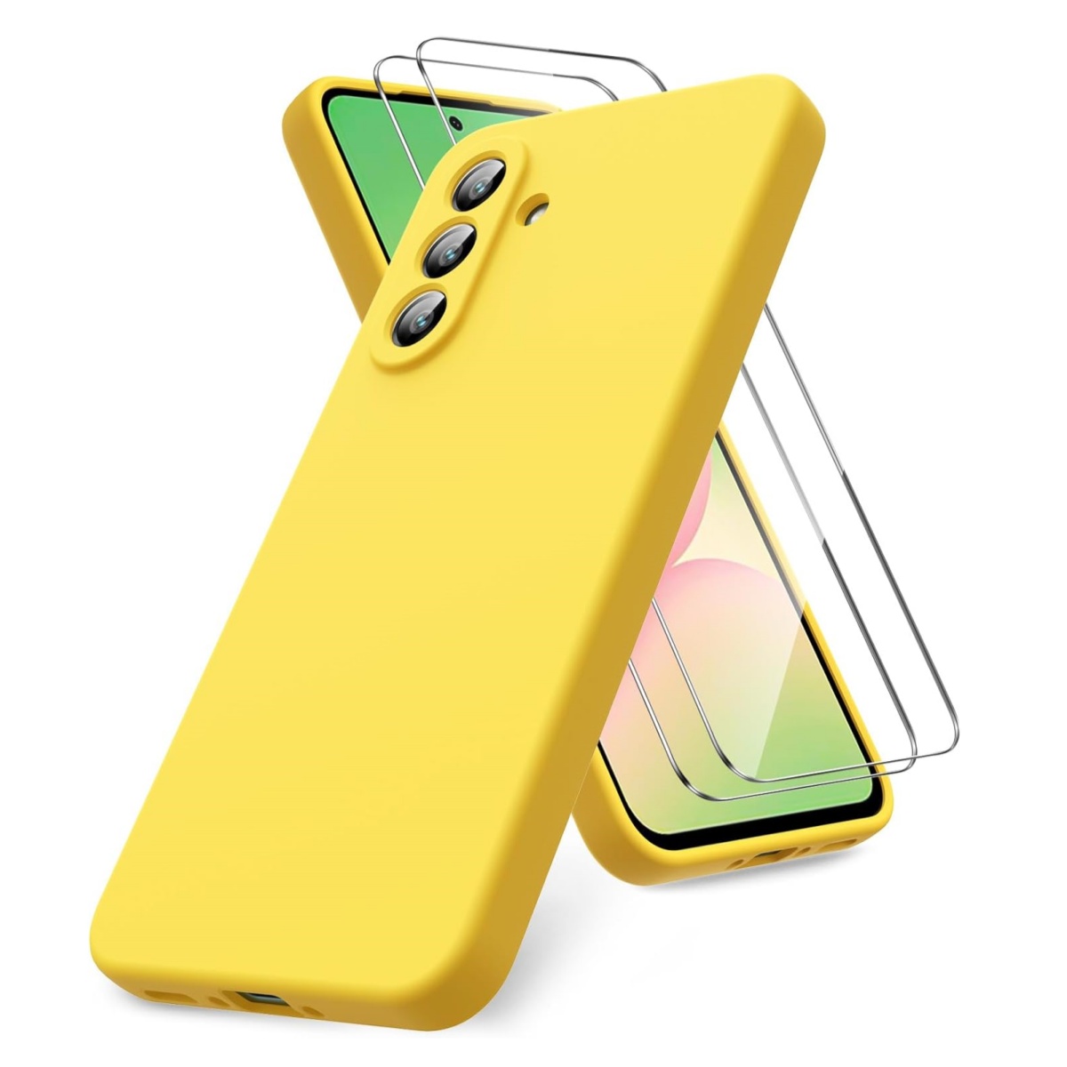 Phone Case: Magnetic Case Compatible with Samsung A16 A17 A56 A57 A36 A37 S26 S25 S24 S23 S22 Ultra S25 FE in Deep Blue/Deep Green/Black/Yellow/Red, Ideal for Gifts Scratchproof Anti-fingerprint