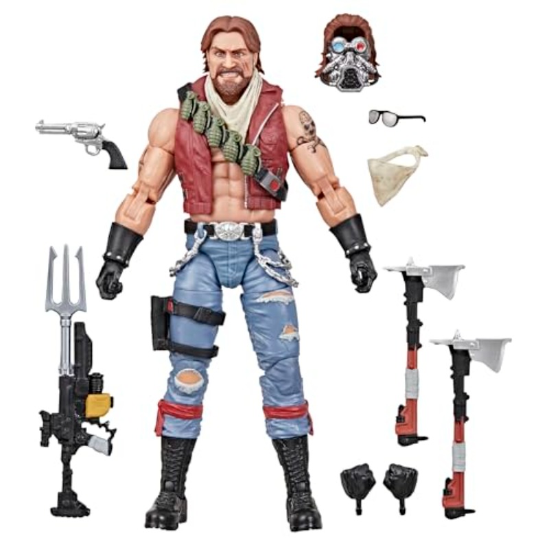item picture G. I. Joe Classified Series #167 Dreadnok Monkeywrench Collectible 6 Inch Action Figure | Includes 10 Accessories, Mixed Color