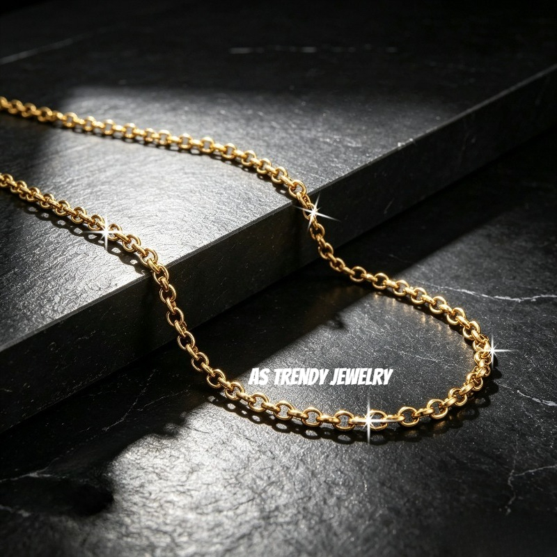 DIY Square Box Golden Base Necklace, Stainless Steel