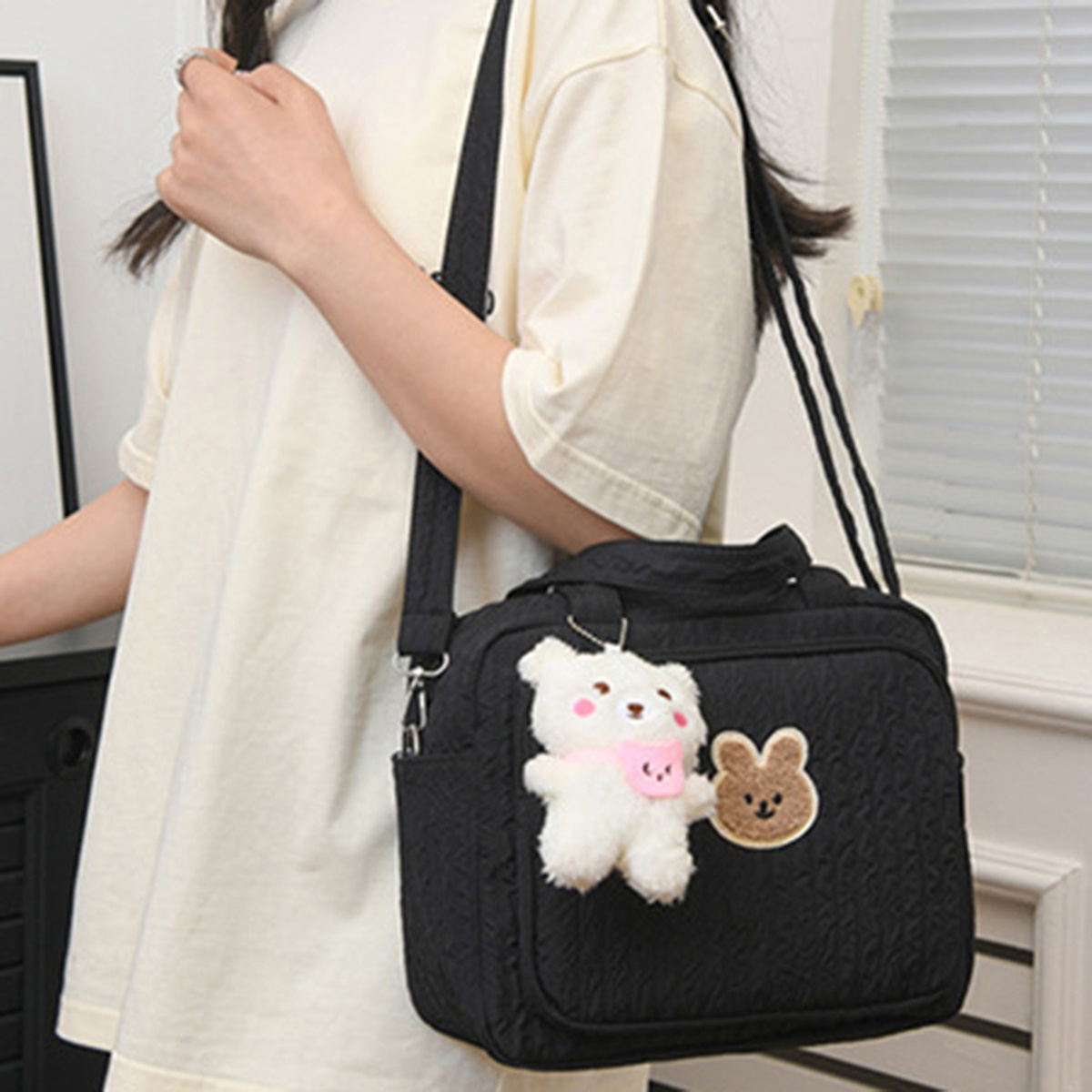 Multifunctional Mommy Shoulder Bag Diaper Bag Tote