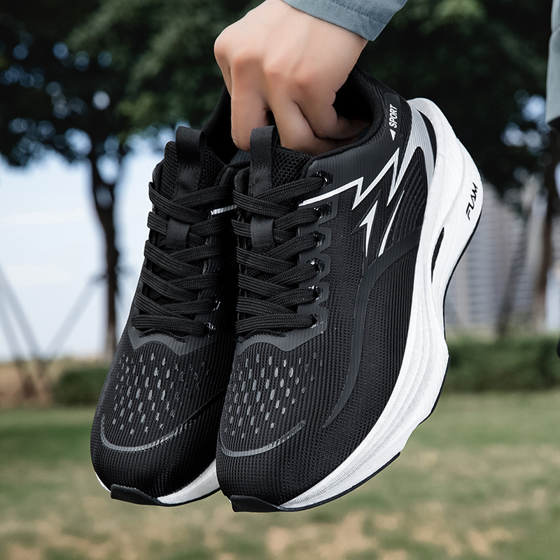 chaussure de sport décontractée à large bout pour hommes, facile à  , légère, en   respirante et confortable, chaussure de course tendance, chaussure de fitness polyvalente pour hommes, chaussure pour hommes à pieds larges, chaussure de course décontractée   à semelle souple résistante à lusure, chaussure de sport décontractée dextérieur