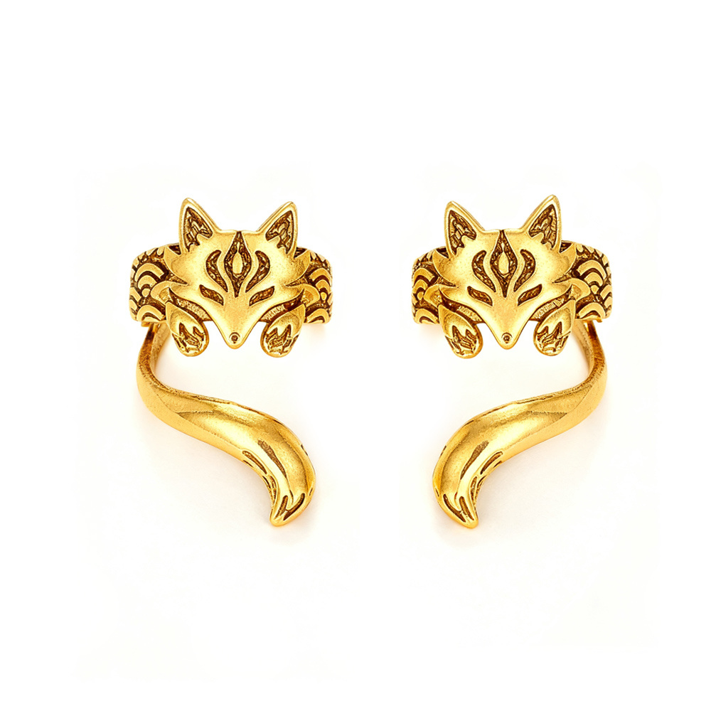 TEMU 1 Pair Personality Earrings For Women Men Hip Hop Party Casual Daily Punk Animal Earrings Jewelry Birthday Gifts